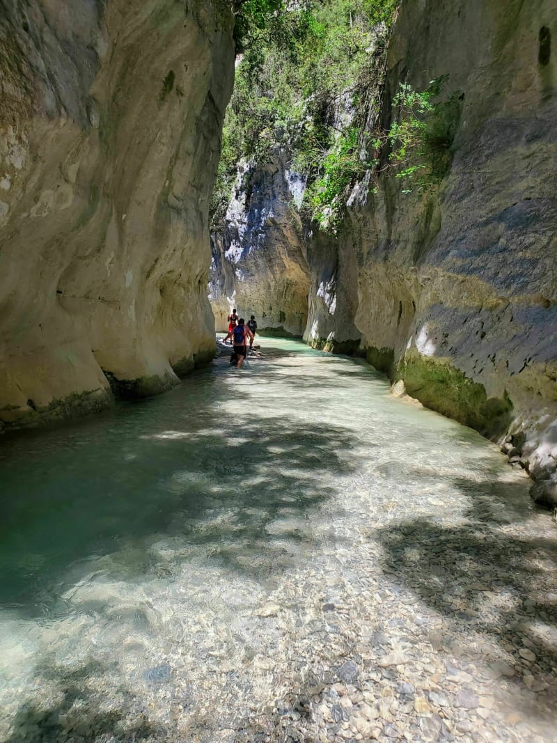 Aquarando dans les gorge de Toulourenc - Mollans-sur-Ouvèze