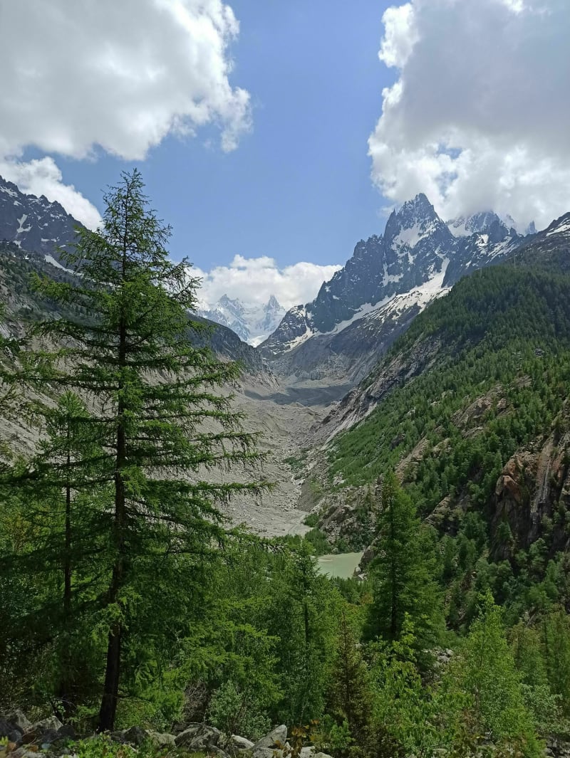 De Chamonix au point de vue de la Mer de Glace par le Chapeau - Chamonix-Mont-Blanc