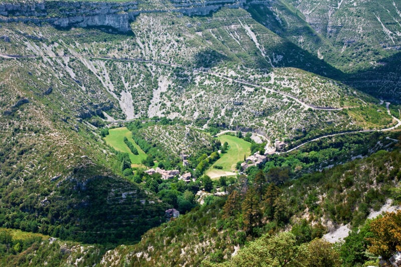 Escapade panoramique au Belvédère de la Baume Auriol et cirque de Navacelles - Saint-Maurice-Navacelles