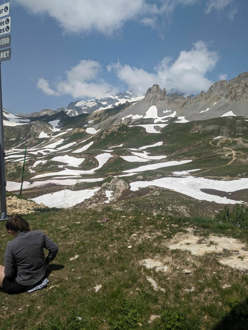 Aiguille Percée au départ du lac de Tignes par le Palafour - Tignes