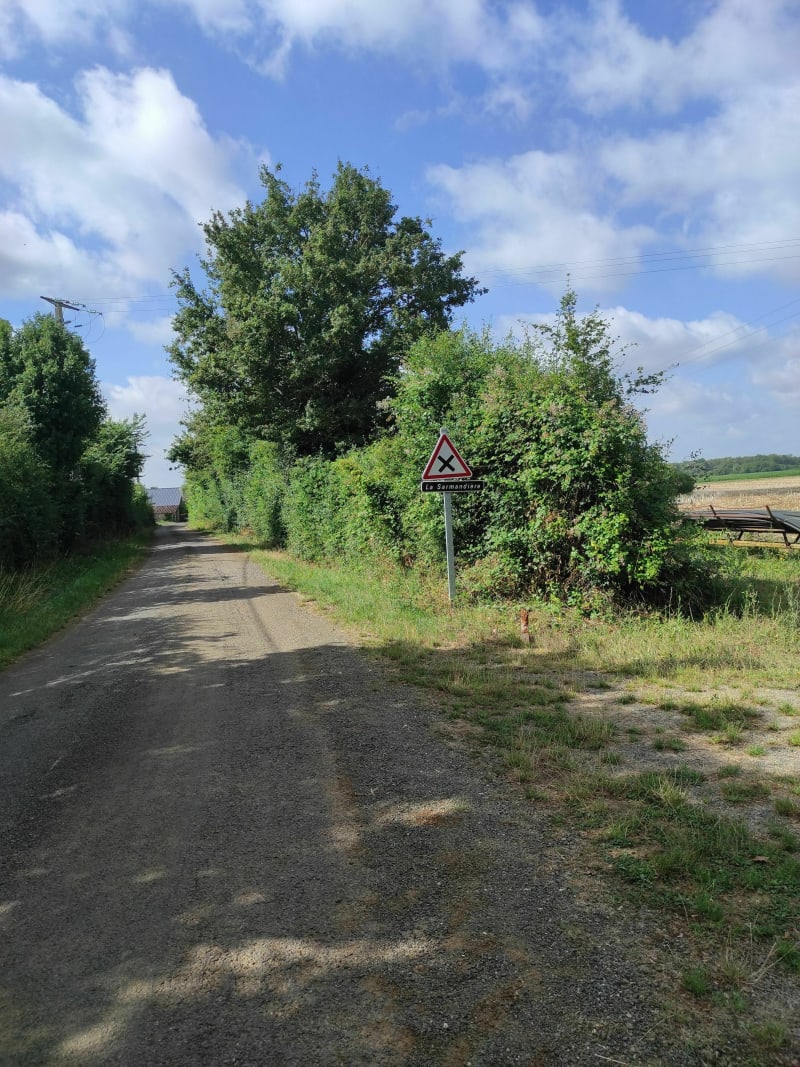 Parcours "jaune" au départ d'Alsonnes - Aslonnes