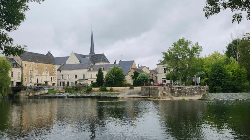 Balade à Vaas depuis le Moulin par les Dureaux - Vaas