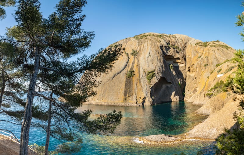 Jolie petite balade dans le parc, la calanque et le belvédère du Mugel - La Ciotat