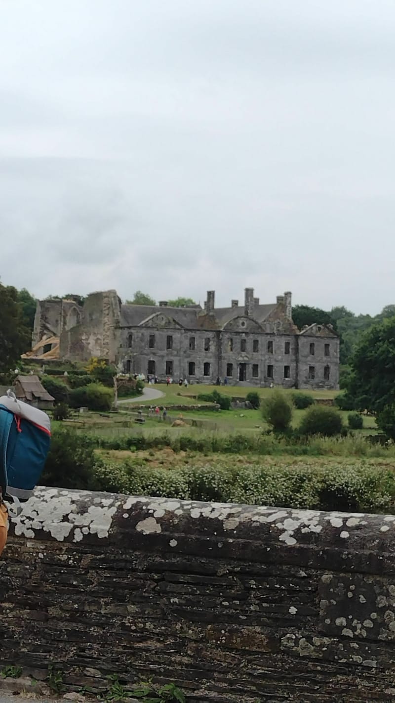 Abbaye de Bon Repos et le Blavet - Bon Repos sur Blavet
