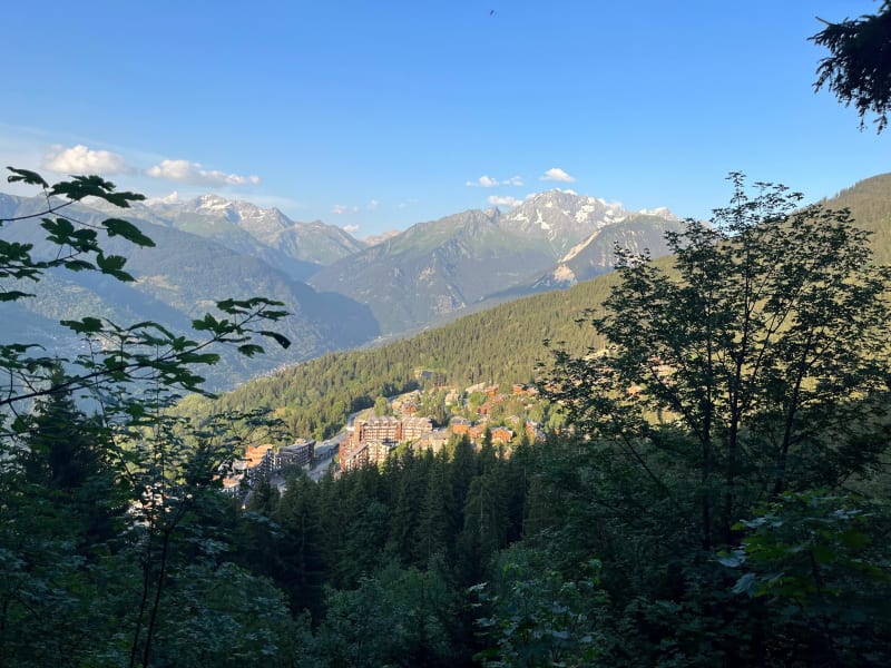 Randonnée de La Tania à La Nouvaz - Courchevel
