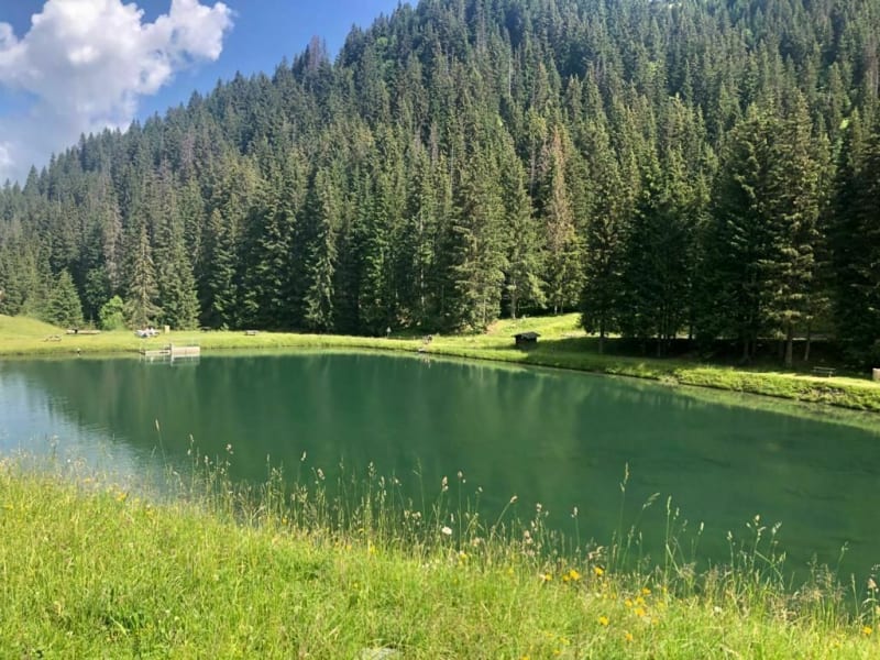Tour du Mont Rond par le lac du plan Dessert et le lac du Gui - Notre-Dame-de-Bellecombe
