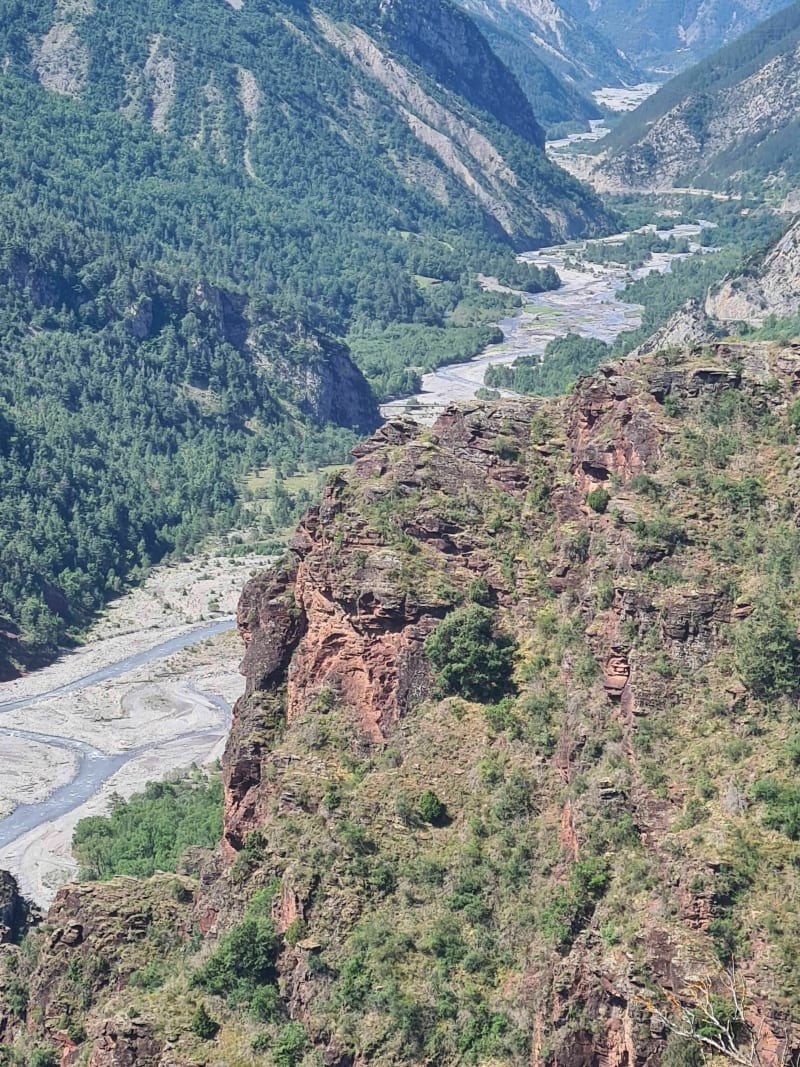 De kloven van Daluis, Le Colorado Niçois - Guillaumes