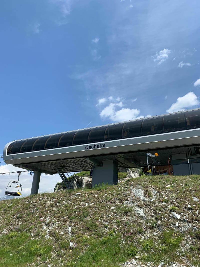 Cachette 2160 jusqu’aux arcs 1600 par le tour du golf - Bourg-Saint-Maurice