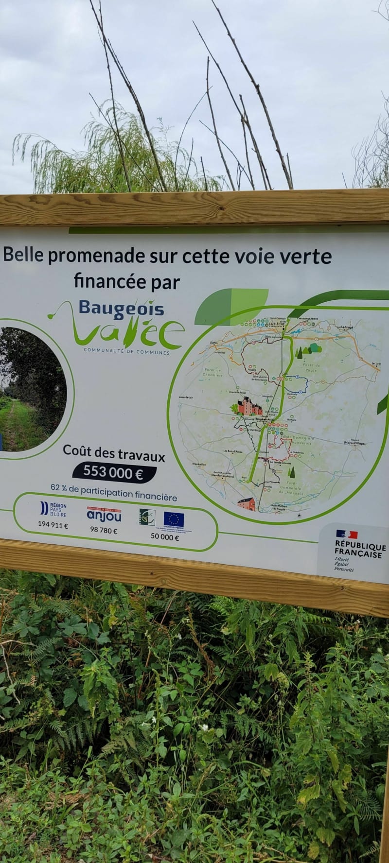 De Longué-Jumelles à Baugé en passant par Brion - Longué-Jumelles