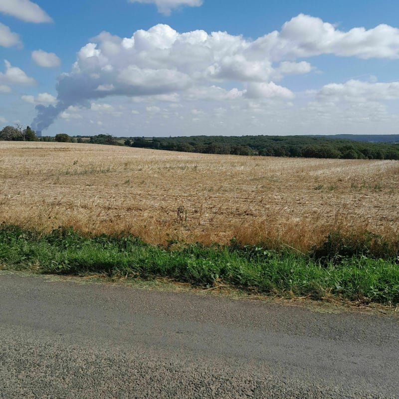 Balade à vélo entre Verrières à Bouresse. - Verrières
