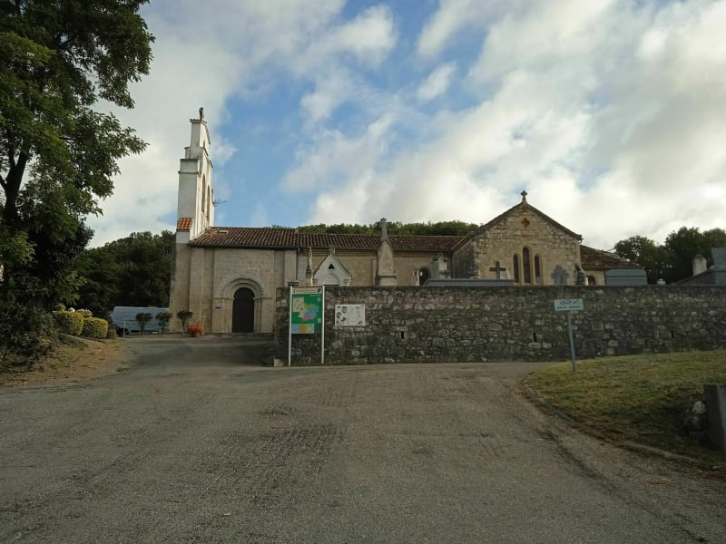 Vieux Bourg de Castelculier par Lafox et Saint-Amans - Boé