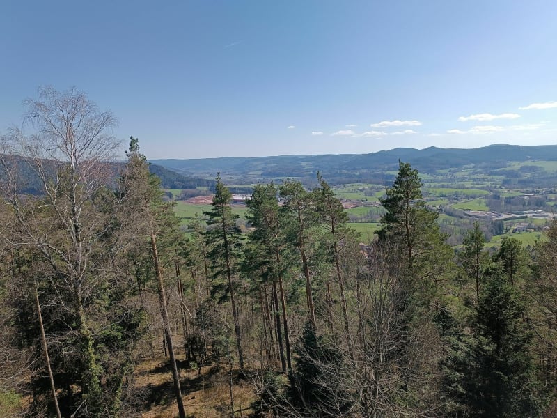 Le mirador de l'Avison à Bruyères - Bruyères