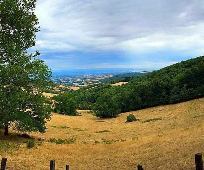 Col de la Luère par Grézieu - Grézieu-la-Varenne
