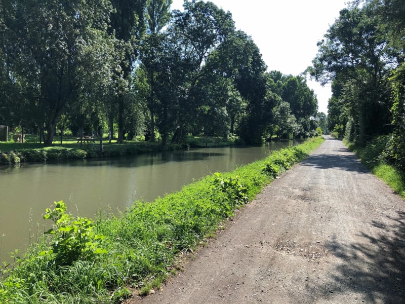 Jolie balade à pieds, en courant ou à vélo autour de Le Mazeau - Benet