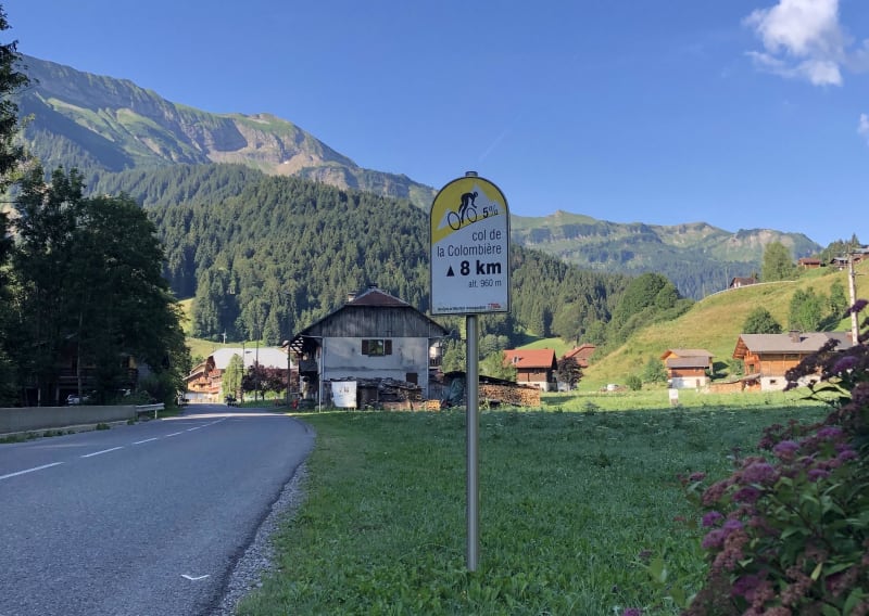 Col de la Colombière depuis Cluses (aller/retour) - Cluses