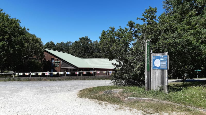 En lisière est de la forêt de Moulière à partir grand Recoin - Montamisé
