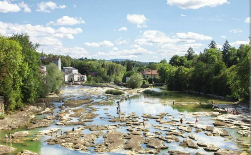 De Lons à Pont de Poitte - Lons-le-Saunier
