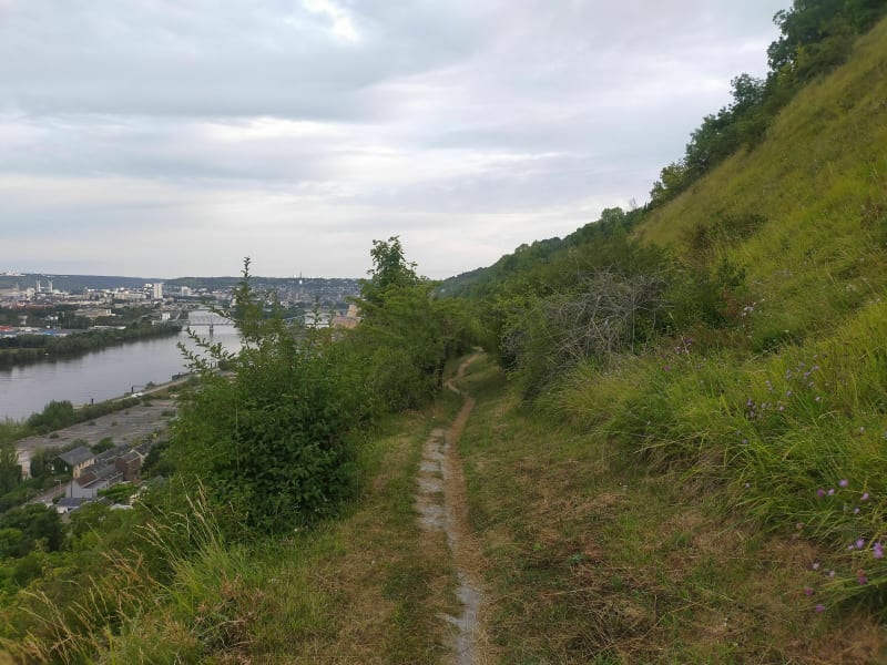 Boucle entre Bonsecours et Amfreville - Bonsecours