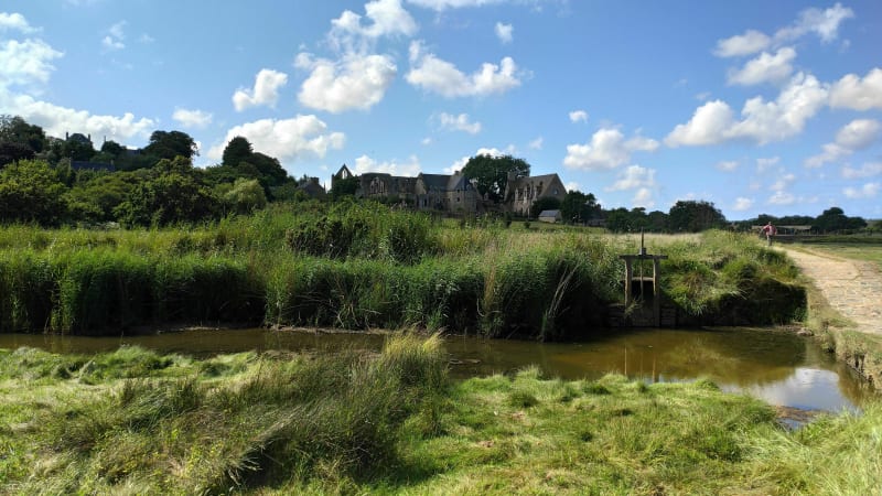 Abbaye de Beauport et plage de Keirdreiz - Paimpol