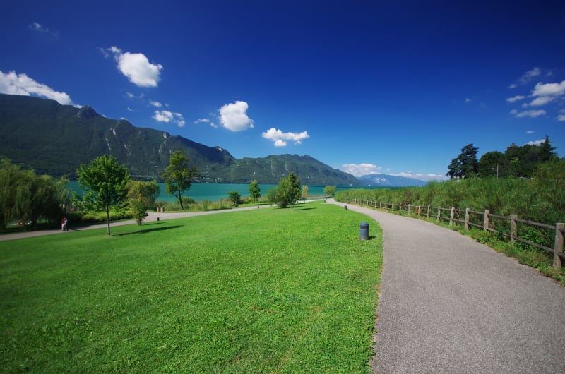 De Chambéry au Lac du Bourget par la piste cyclable - Chambéry