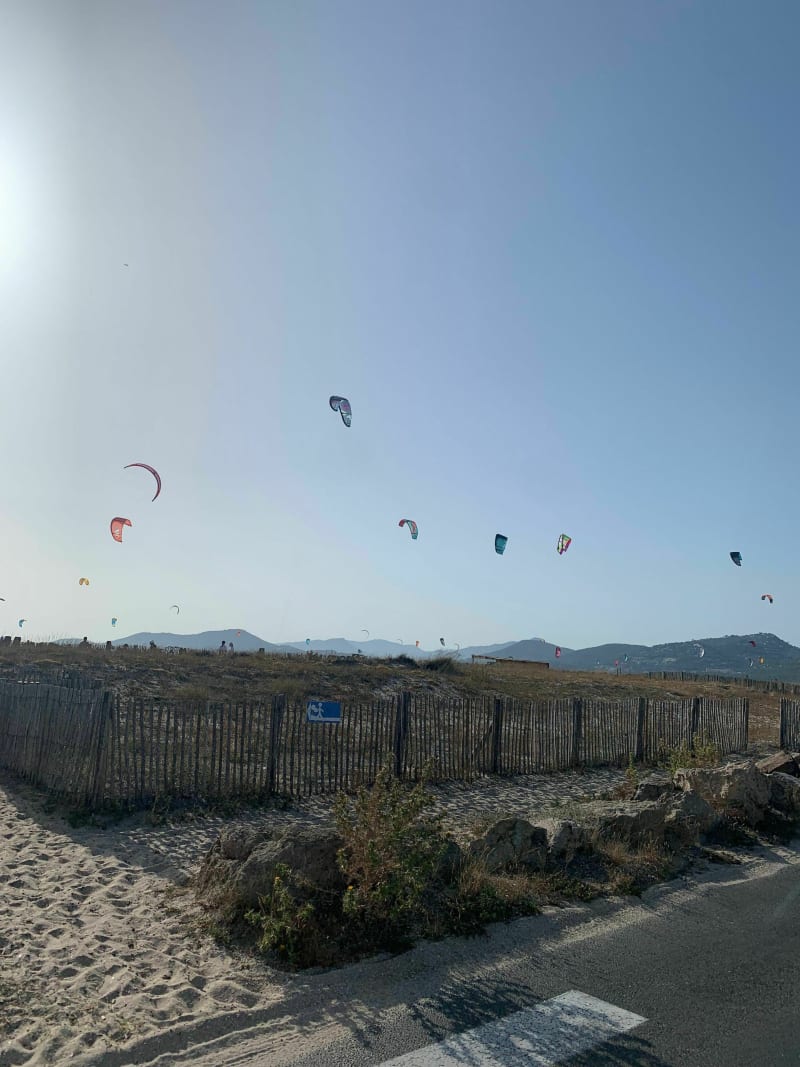 Plage de l’Almanarre et étang des Pesquiers, depuis Pradet - Le Pradet
