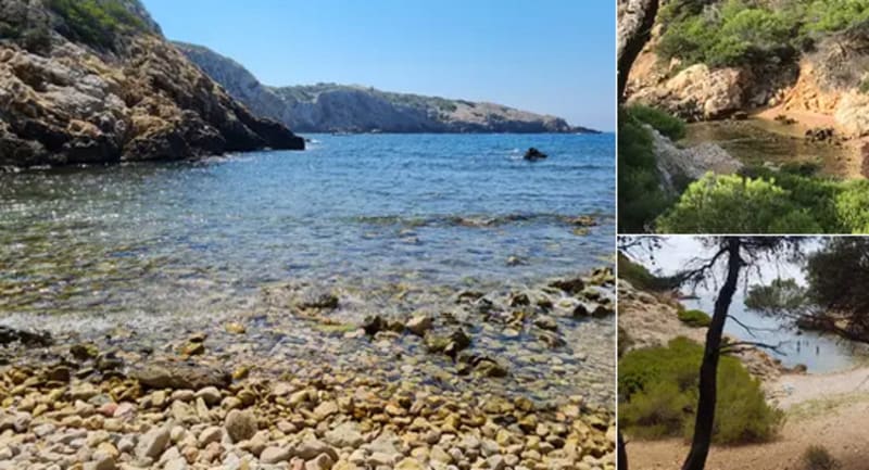 Baie des Nations et Calanque du Port d'Alon - Saint-Cyr-sur-Mer