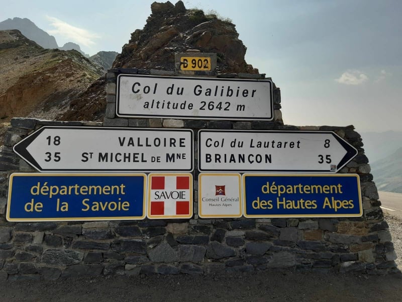 Col du Galibier depuis le Lauzet à vélo - Le Monêtier-les-Bains