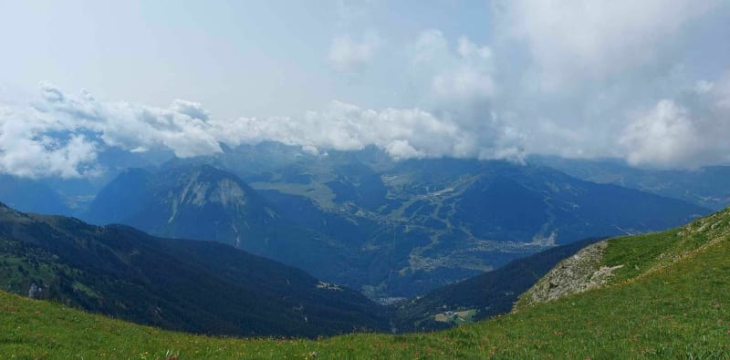 Roc du Bécoin au départ d'Aime 2000 - Mâcot-la-Plagne