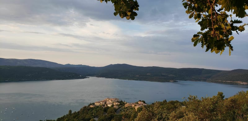Tour du Lac de Sainte Croix  en Bivouac sur 3 jours - Les Salles-sur-Verdon