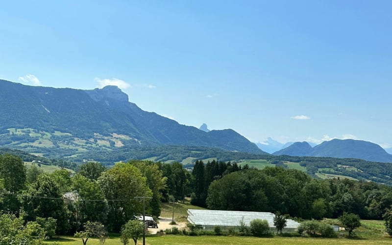 Sous la Croix, par Menthonnex et Groisy à VTT - Groisy