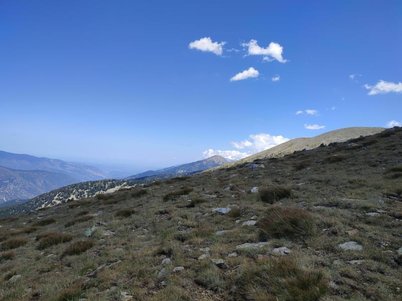 Puigmal et Font Frède, depuis Eyne - Eyne