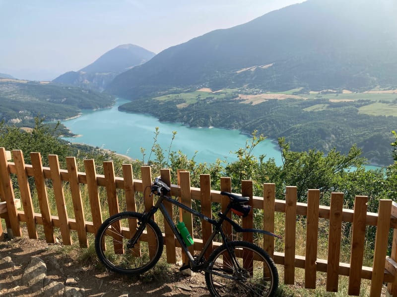 Belle vue sur le lac de Monteynard et le Mont Aiguille - Treffort