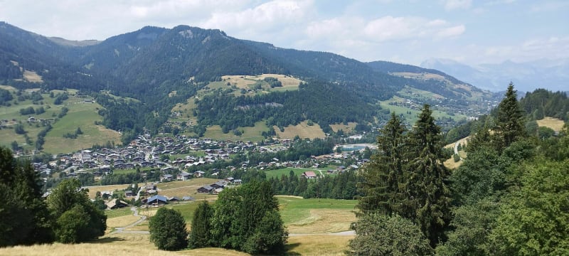 De Praz-sur-Arly au Crêt du Midi - Praz-sur-Arly