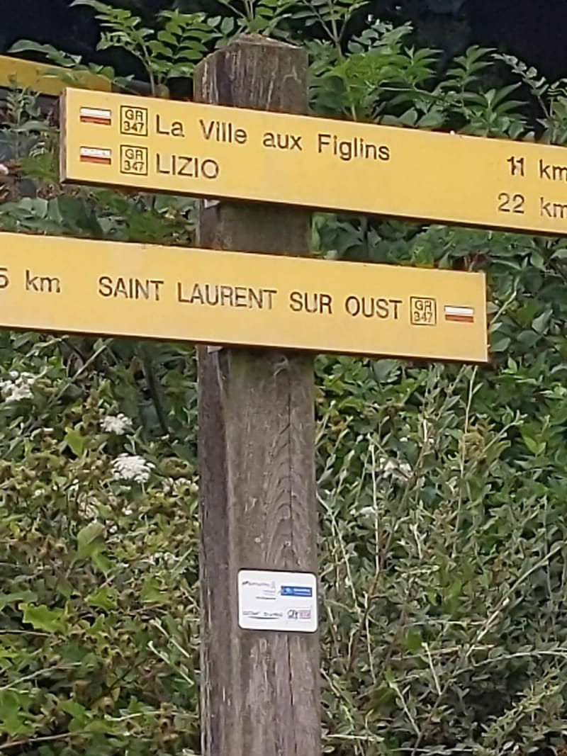 GR347 entre Saint Laurent et Malestroit - Saint-Laurent-sur-Oust