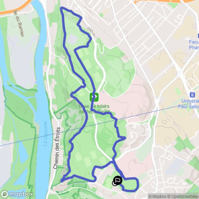 Marche nordique à Pech David au départ de Pouvourville. - Toulouse