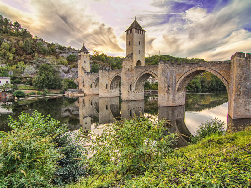 Familiewandeling langs de oevers van de Lot en de Valentré-brug - Cahors