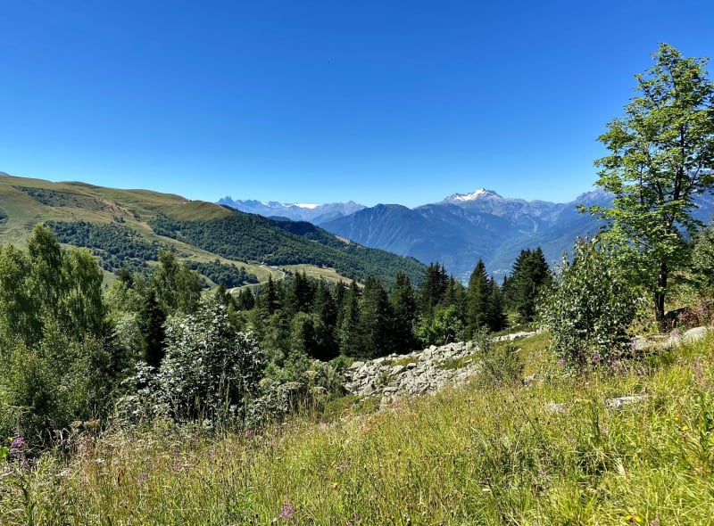 Les Perelles et le Lac de la Léchère par le refuge - Saint-François-Longchamp