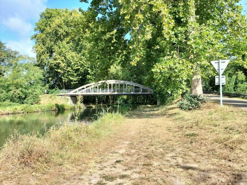 Le long du canal de Fourques-sur-Garonne - Fourques-sur-Garonne