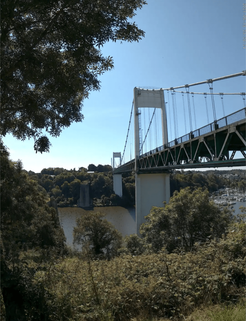 Ponts de La Roche Bernard et la Vallée du Loriot au départ d'Arzal - Arzal