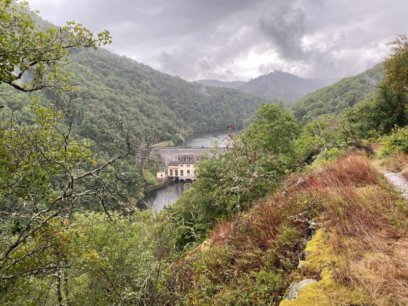 Aller-retour La Montgie, barrage de la Sioule - Châteauneuf-les-Bains