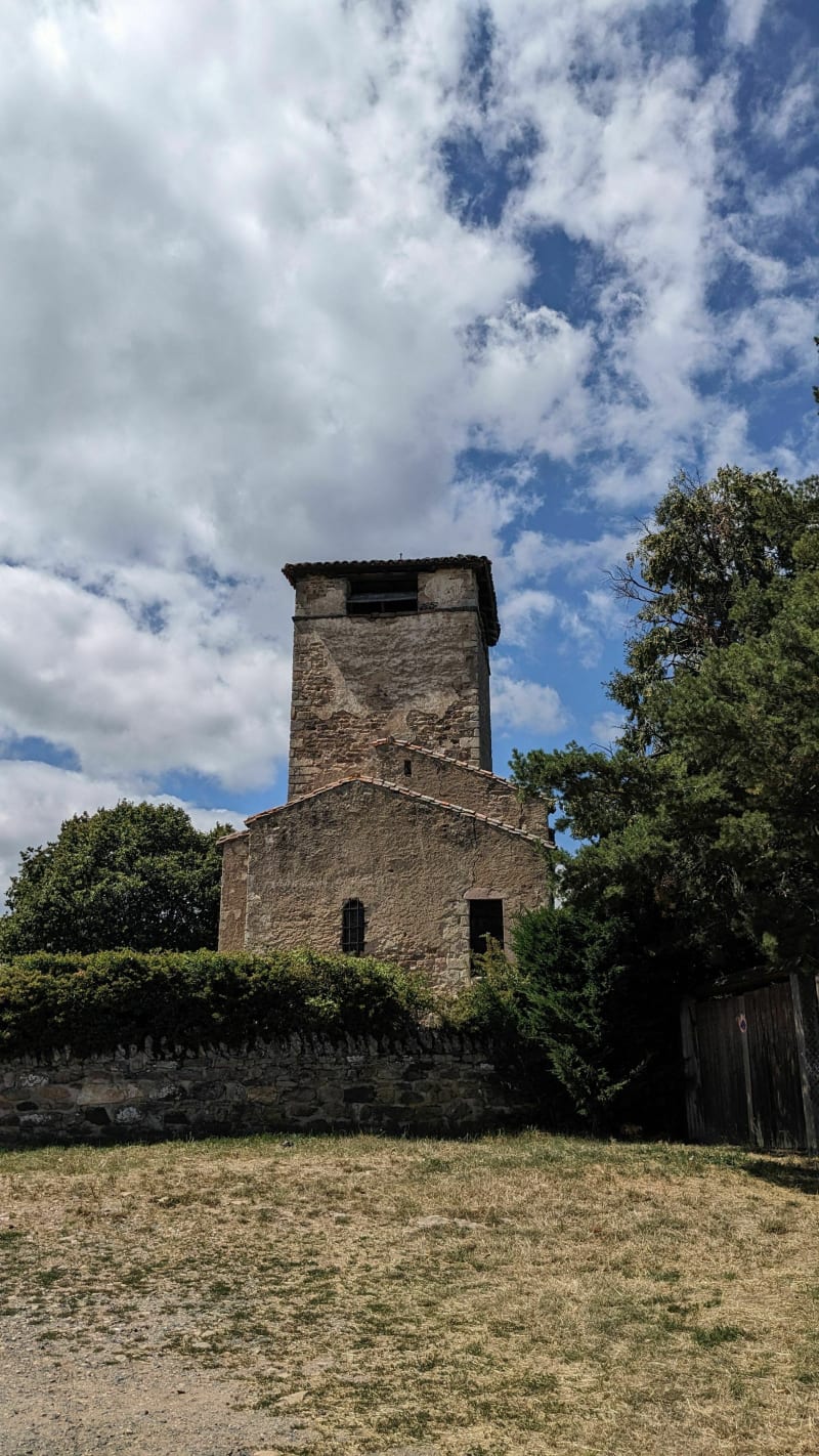 St Laurent de Vaux, Yzeron par la cascade - Vaugneray