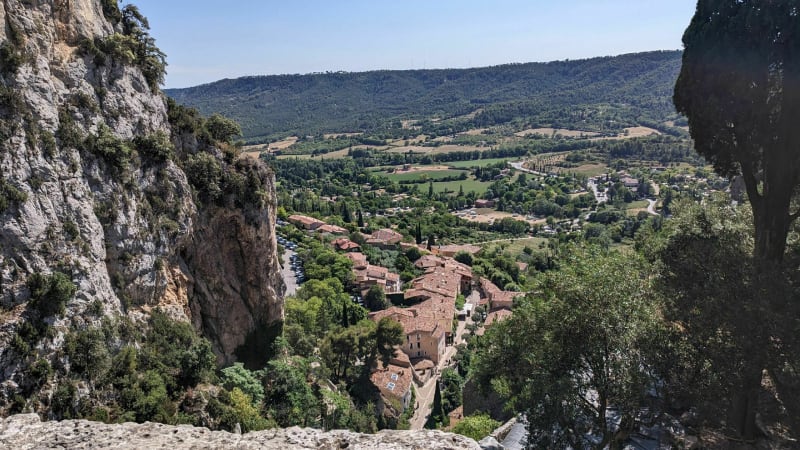 Balade au Moulin (marzol) et Moustiers-Sainte-Marie - Moustiers-Sainte-Marie