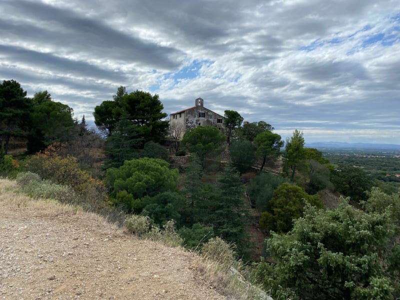 Notre Dame de vie depuis Argeles Village - Argelès-sur-Mer