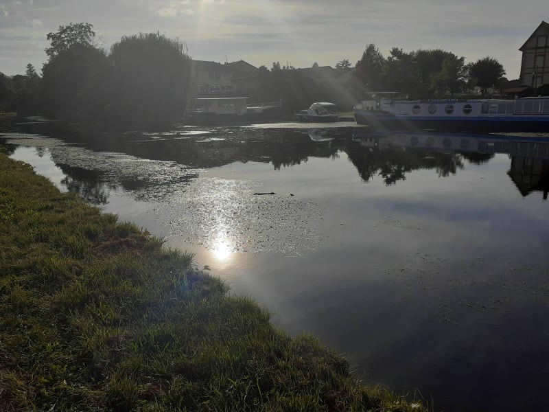 Le long du canal à Roanne - Roanne