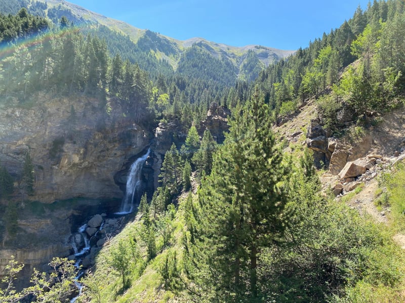 Vers le Pissoun et la cascade des Portes de l’Enfer - Jausiers