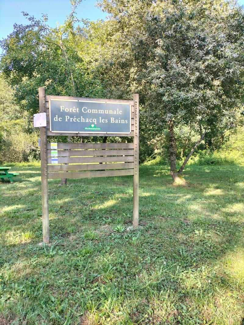 Circuit de la fontaine du "Trou de Madame" - Préchacq-les-Bains
