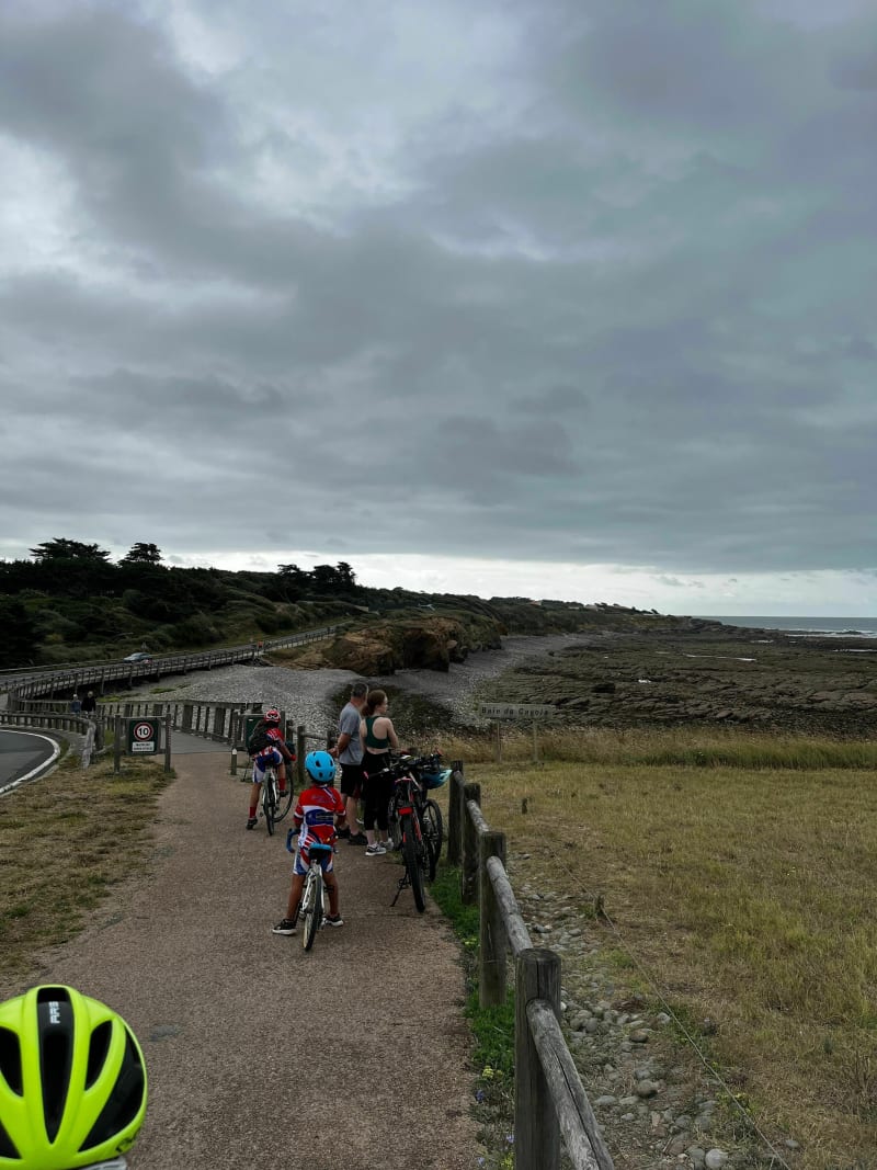 Velodyssée: Het zand van Olonne / La Tranche sur Mer - Les Sables-d'Olonne