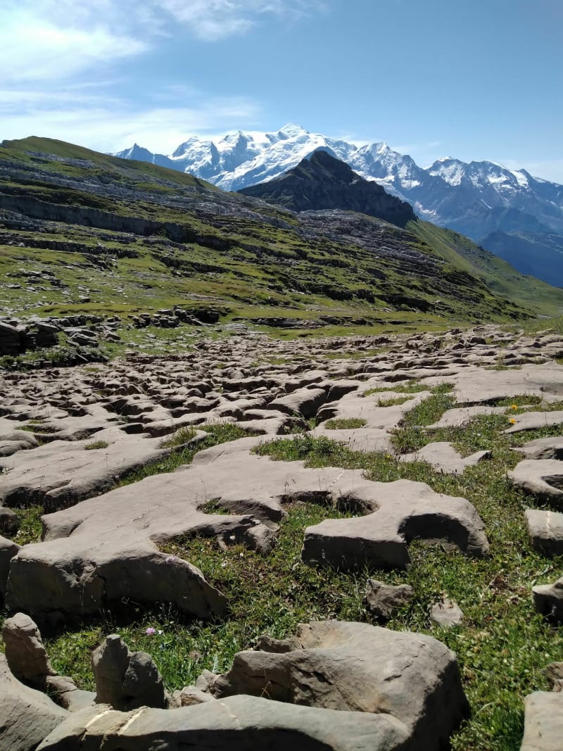 Geologisch pad van de Platé-woestijn - Magland