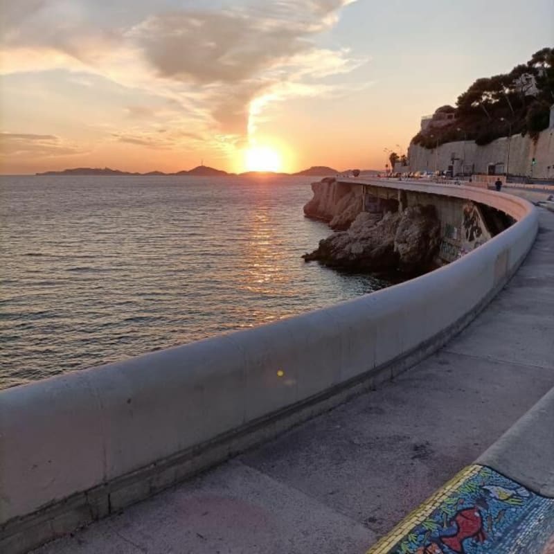 Afslag op de kroonlijst vanuit Marseille - Marseille
