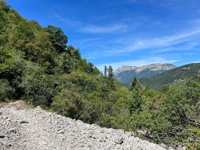 Col du Pinet depuis Châtillon-en-Diois - Châtillon-en-Diois